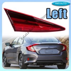 Left Inner Tail Light Rear Brake Stop For Honda Civic 10th Sedan 2016-2019 - Picture 1 of 16