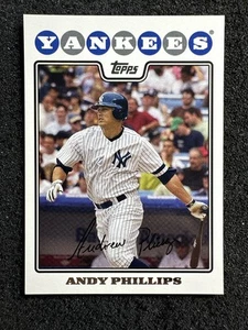 ANDY PHILLIPS #209 2008 Topps Baseball QTY New York Yankees - Picture 1 of 2