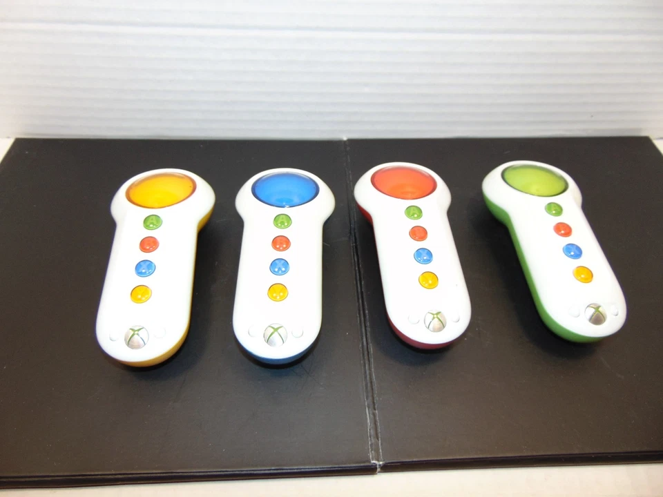 Xbox 360 Scene It Zumbador Inalámbrico Big Button Pad Controlador Microsoft Juego de 4 Foto 1 de 4