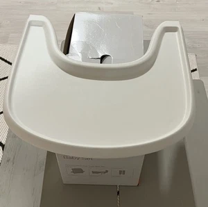 Stokke Tripp Trapp Baby Set mit Tisch - Weiß - Komplett - Bild 1 von 5