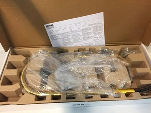 Kohler Crue 22972-2MB Pull-Down Kitchen Faucet Vibrant Brushed Moderne Brass - Picture 1 of 5