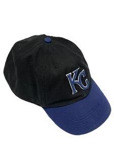 Kansas City Royals ‘47 Hat Mens Fitted Large Mlb Blue & Black Baseball Cap  - Picture 1 of 6
