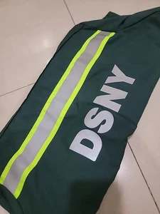 VTG DSNY NYC SANITATION NEW YORK CITY WORK SAFETY SHIRT JACKET UNIFORM MTA NYPD - Picture 1 of 8