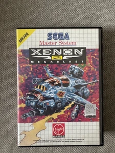 Master System XENON 2 Megablast Boxed & Complete Sega PAL Version *REGION FREE* - Picture 1 of 3
