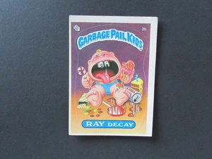 1985 Topps Garbage Pail Kids 1st Series 1 Matte Set Break Card #2b Ray Decay - Bild 1 von 4