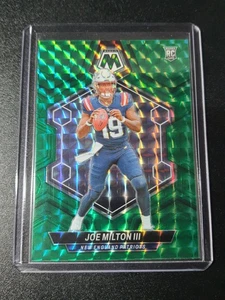 Joe Milton III - Mosaic Football 2024 - New England Patriots - Green Mosaic - RC - Bild 1 von 2