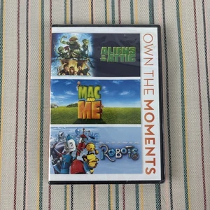 Own the Moments: Mac & Me, Aliens in the Attic, Robots (DVD, 2012) NEW 3 Movies - Picture 1 of 3