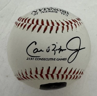 Cal Ripken Jr 2131 Consecutive Games Baseball 9/6/95 In Box Complete - Image 1 of 3