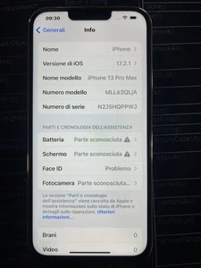 iphone 13 pro max  128 GB - Foto 1 di 6
