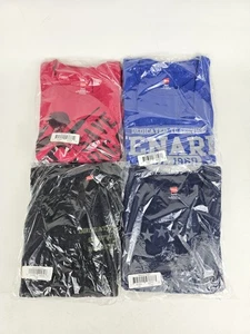 Menards Herren X Large XL Kurzarm Hanes T-Shirts ohne Etikett NEU Paket 4 100 % Cotto - Bild 1 von 6