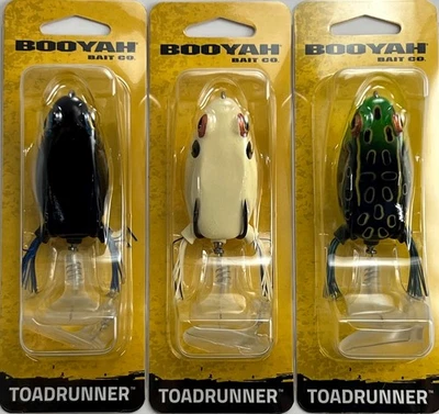 (LOTE DE 3) BOOYAH TOADRUNNER 4.5" 7/8OZ BYTR39 COLORES MIXTOS G1141 Foto 1 de 2