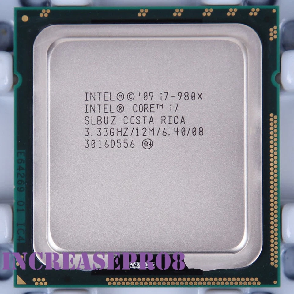 Intel Core i7-980X i7-990X i7-950 i7-960 i7-970 i7-975 LGA 1366 CPU Prozessor - Bild 1 von 1