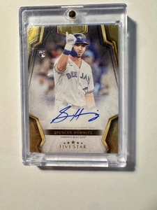 2024 Topps Five Star - Autographs Spencer Horwitz #FSA-SH (AU, RC) - Picture 1 of 2