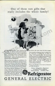 Electrodomésticos de refrigerador General Electric 1927 ¡ANUNCIO IMPRESO antiguo marco! (4211) - Imagen 1 de 1