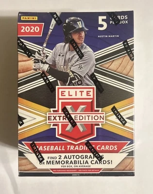 2020 PANINI ELITE EXTRA EDITION BASEBALL Sealed HOBBY Box DOMINGUEZ WITT JROD !! - Image 1 of 3
