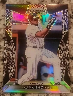 Panini Prizm 2019 14/50 Frank Thomas Snake Skin Prizm #299 Chicago White Sox Foto 1 de 3