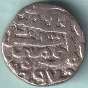 DELHI SULTANATO FIRUZ SHAH TUGHLUQ (AH 752-790/1351-1388 AD) BILLON TANKA RARO - Imagen 1 de 2