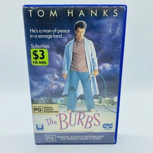 Cinta VHS The Burbs Ex Rental - Caja grande - Tom Hanks - Imagen 1 de 4