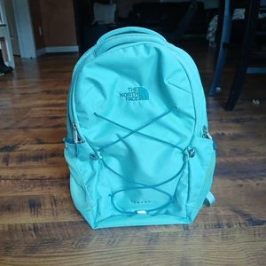 The North Face Jester Teal Backpack Commuter Hiking Work - Picture 1 of 20