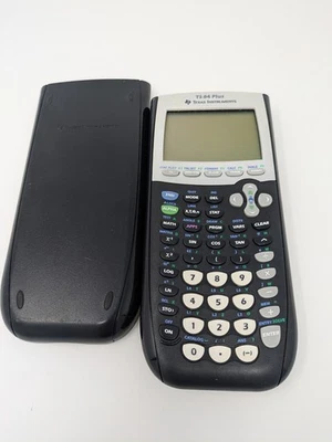 Texas Instruments TI-84 Plus Graphing Calculator W/ Cover TESTED - Image 1 of 3
