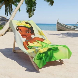 New Princess Tiana Beach Towel  - Picture 1 of 5