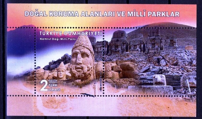 Turkey 2019 architecture - art souvenir sheet MNH - Image 1 of 1