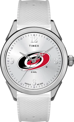 Carolina Hurricanes Ladies Silcone Athena Timex Watch Cover