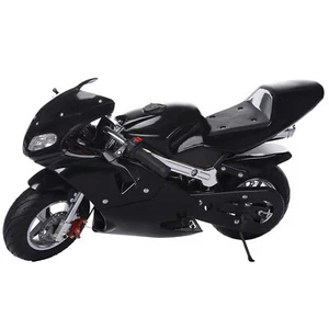 49cc 2 Stroke Gas Pocket Motorbike with Strong Dual Brake, Dual Headlights - Picture 1 of 12