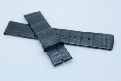 Correa de reloj de cuero negro OEM CALVIN KLEIN 20 mm sin hebilla Foto 1 de 3