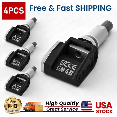 New 4X TPMS for Chevrolet Corvette C8 Z06  433mhz 13538760 13529770 - Image 1 of 4