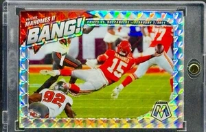 Patrick Mahomes RARE SILVER REFRACTOR  INVESTMENT CARD PANINI CHIEFS MVP MINT - Picture 1 of 2