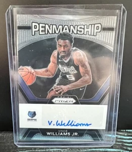 2023-24 Vince Williams Jr. Panini Prizm Auto Penmanship #PNW-VWJ Memphis - Picture 1 of 2