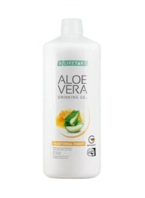 Aloe Vera Drinking Gel Honig 1 Flasche a 1 L ganz frisch MHD 06 2026 - Bild 1 von 4