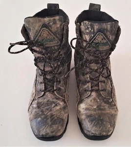 Rocky Hunting Boots Men's Pro-Light 400 Gram Thinsulated Waterproof Camo Sz 9W - Picture 1 of 9