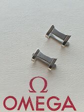 NOS Omega Ladies Stainless Steel 535 Bracelet End Links x 2 - Part No. 026ST535