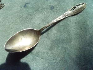 Salt Lake City Utah Sterling Silver Souvenir Spoon Antique - Bild 1 von 6