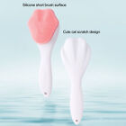 Face Cleaning Brush Hanging Hole Design Deep Clean Face Makeup Removal Scrubber