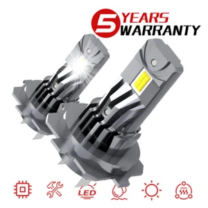 2x Bulbs H7 Canbus LED Car Light Low Beam 200W 6500K White For F30 F31 3-Series - Picture 1 of 13