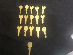 National by Taylor NA12, 5 Pin, Key Blanks; Set of 16- Locksmith - Picture 1 of 3