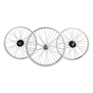 Juego de ruedas traseras y delanteras de triciclo de 20" juego de ruedas de buje hueco las 3 ruedas nuevo - Imagen 1 de 2