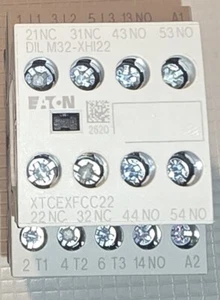 Eaton/Moeller DIL M7-10 Schütz Spule 24V DC XTCE007B10 mit DIL M32-XHI22 - Bild 1 von 2