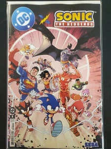 Cómics de DC X Sonic the Hedgehog #1 A Cvr DC 2025 en estado bastante bueno/casi nuevo - Imagen 1 de 1