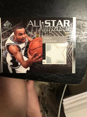 2003-04 SP Tony Parker All-Star Apparel #TP-AS - Image 1 of 2