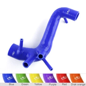 For VW Polo 1.8T GTI 9N Ibiza FR MK4 Cupra Blue Tubes Inlet Silicone Intake Hose - Picture 1 of 8