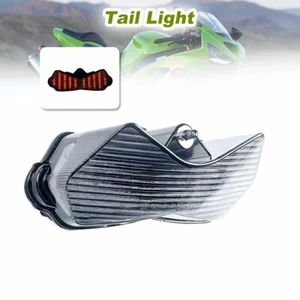 Rear Brake Tail Light Integrated Smoke For Kawasaki Ninja Z1000 03-06 - Picture 1 of 15
