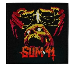 Sum 41 Order In Decline Patch | Canadian Pop Skate Punk Rock Metal Band Logo