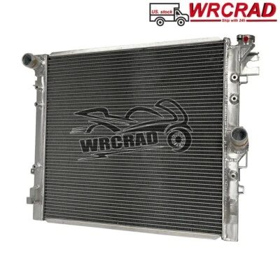 Radiador de aluminio para Jeep Wrangler JK 3,6 L 3,8 L motor V6 2007-2018 2017 2016 Foto 1 de 4
