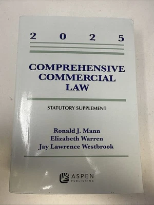 2025 Comprehensive Commercial Law Statutory Supplement. Aspen - Image 1 of 4