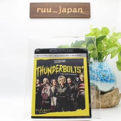 Blu-ray New Thunderbolts* 4K UHD+3D+Blu-ray Japan English WDUF-1028 presale - Image 1 of 3