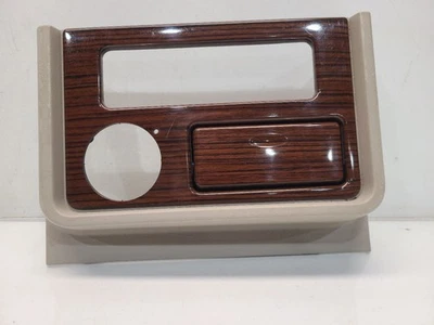 2004 Cadillac Escalade ESV Disc Reader / Clock Trim *Woodgrain* - Image 1 of 4